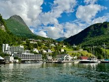 Leaving Geiranger 