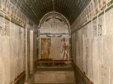 Altar room - photo taken through a screen!