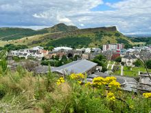 Arthur’s Seat, the extinct volcano in Edinburgh 