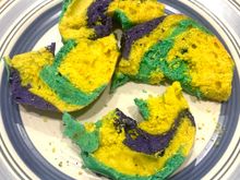 This is the very springlike bagel I ate