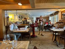 Very rustic stop for lunch