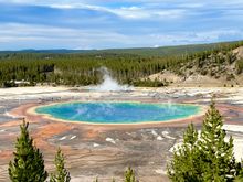 Grand Prismatic from overlook