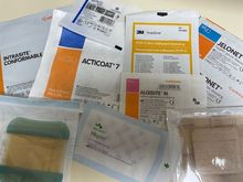 This would be a sample of options in my first aid box 