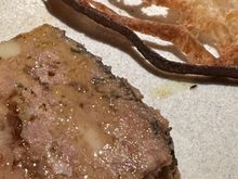 Rustic Guinea hen pate with toast....superb dish