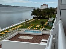 View from room at Eurostars La Toja