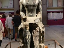 King Khafre statue , about 2450BC