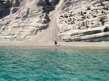 Minerals such as perlite cause the water to look this colour