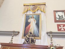 I named this painting Rainbow Jesus.