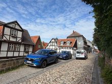 Carparking is minimal when you live next to a castle 