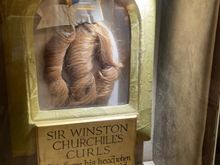 Winston Churchill’s hair that was cut when he was 5 years old 