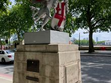 You are now entering the City of London.  London is actually only one square 