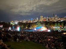 Venue overlooks downtown Edmonton. 