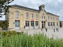 The lovely Dole train station 