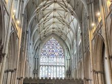 York Minster was spared some of the destruction of the Cromwell era because someone on the inside was from York and he told the Reformists, lay off York.