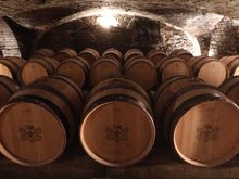Wine Barrels at Chateau de Meursault