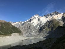 View along Hooker Valley Track