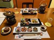 Kaiseki dinner - first night