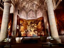 Huge paintings by Sert, San Telmo Museum