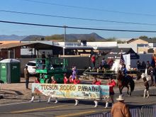 Start of the 99th Tucson rodeo parade 