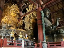 Inside the Buddha hall (one of the few temples that allow photography inside)