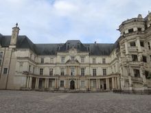 Chateau Blois from the Courtyard