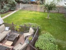 Backyard from master bedroom