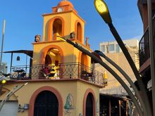 Lots of new lights, which really had to the ambience at night.