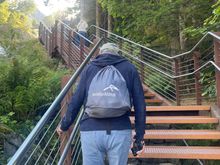 A lot of steps going up