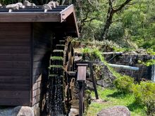 Working water wheel