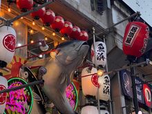 Approaching the bustling shopping street, Ameyoko