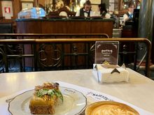 Inside Majestic cafe 