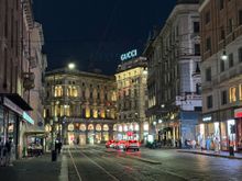 Milano at night