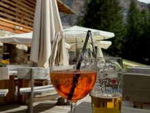 Many of the mountain huts have very good food. Utia Le, whose kitchen specializes in traditional Ladin cuisine, is no exception.