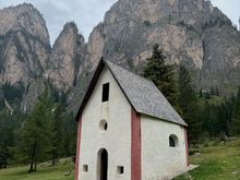 An hour later, we finally reached the flat Vallunga