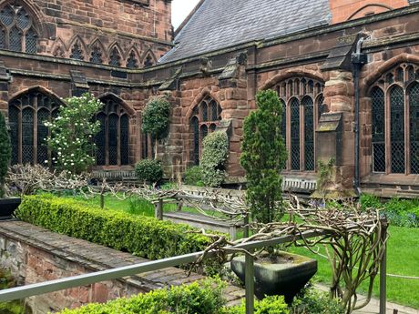 Chester Cathedral cloister