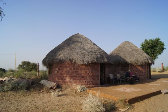Hacra desert camp huts