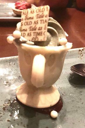 The grey stuff was delicious 