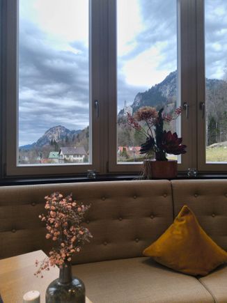 View from the breakfast room

