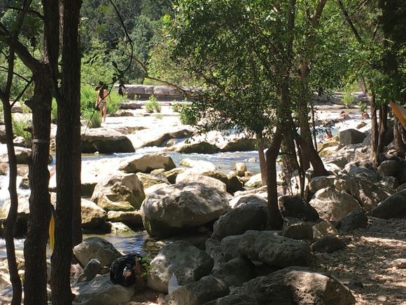 Rapids along the Greenbelt trails