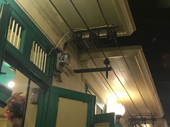 Harmonious atmosphere.  Note the wiring