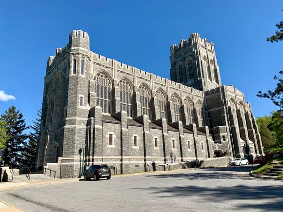 Nondenominational church on campus. 