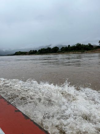 A gray day but at least it wasn’t so hot and humid