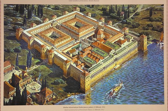 Diocletian’s Palace, painting 