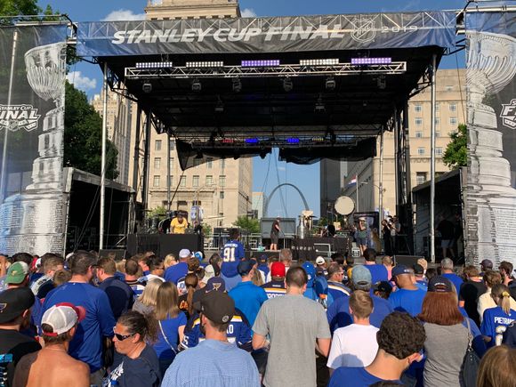 Quite a pregame party 