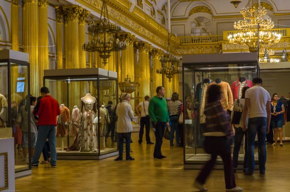 The Gold Room, where photos are strictly forbidden.