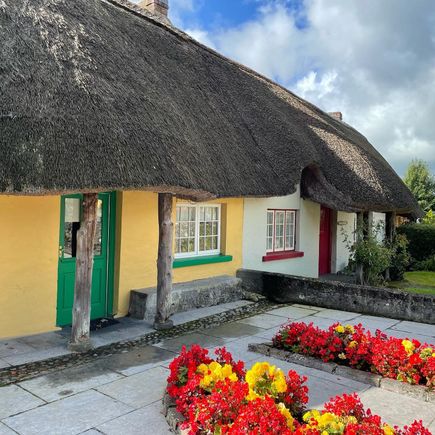 Thatched cottages in Adare