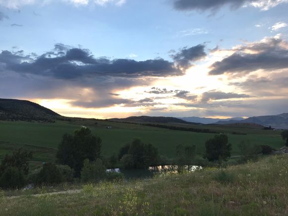 Ranch views in Cardwell, Montana.