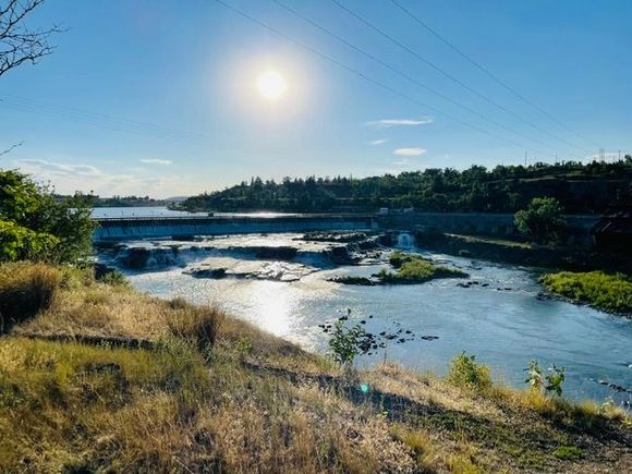 Black Eagle Falls (one of the great falls Lewis and Clark portaged around). 