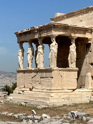 Caryatids on the Erechtheion