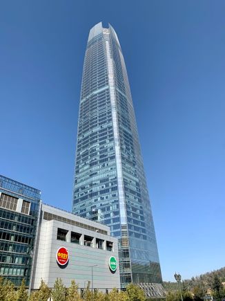 Santiago- tallest building in South America.